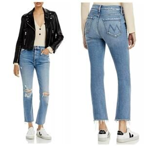 Mother SUPERIOR The Tripper Ankle Fray size 28 Play Like A Pirate